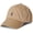 Coastal Beige, variant on Men's Cotton Chino Ball Cap (One Size, Navy (White Pony))