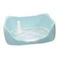 thumbnail image 2 of Puppy Dog Potty Tray with Removable Post Durable Measure 15.7x14x5.5inch for Blue, 2 of 8