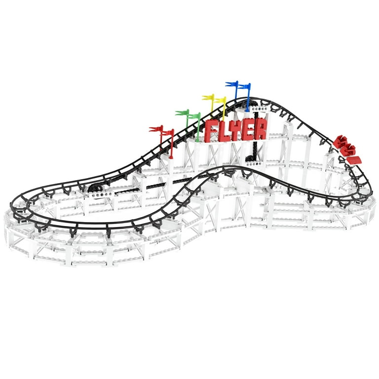 CDX Blocks: Flyer - 539 Pieces, Building Brick Set, Gravity