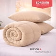 thumbnail image 2 of ALVANA Set de Edredón 3 Piezas Acolchado Extra Grande Hipoalergénico Relleno Suave de Microfibra Down Alternative Ideal para Todo el Año Uso como Edredón o para Funda Duvet, 2 of 6