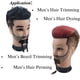 thumbnail image 3 of Corte de pelo masculino Leticia con cabeza de maniquí de peluquero y barba de 22 cm, 3 of 6