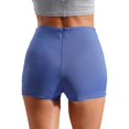 thumbnail image 4 of Krdevn Women's 2025 Summer High-Waisted Yoga Shorts Quick-Dry Gym-to-Street Recycled Polyester 4-Way Stretch Athleisure Eco-Friendly Breathable Workout Shorts ,Size XL, 4 of 4