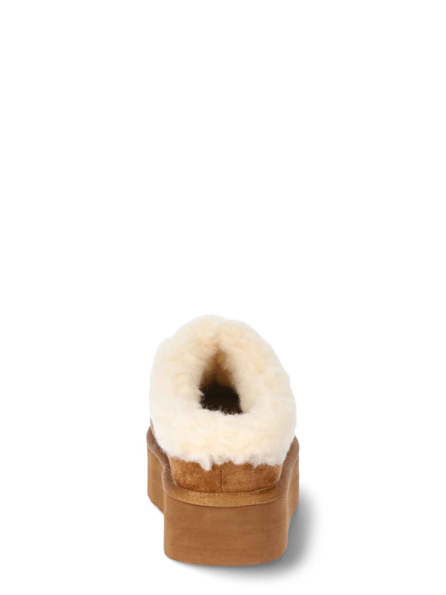 Pawz Womens Cozy Lined Platform Slippers