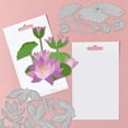 thumbnail image 2 of Water Lily Layering Cutting Dies for Card Making Metal Layered Water Lily Die Cuts Embossing Stencils Cutting Dies Template for Scrapbooking Paper Journal Craft Decor, 2 of 9