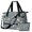 Cavalier King Charles Spaniel and Dog Paw, variant on Cavalier King Charles Spaniel and Dog Paw Gym Duffel Bag 2 Piece Set, Sports Tote with Shoe Compartment & Toiletry Bag, Large Capacity Gifts for Women Men,18.5 X 8.7 X 14.2 Inches