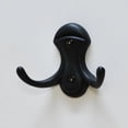 thumbnail image 4 of Residential Essentials 10602AP Horizontal Double Robe Coat Hook- Aged Pewter, 4 of 5