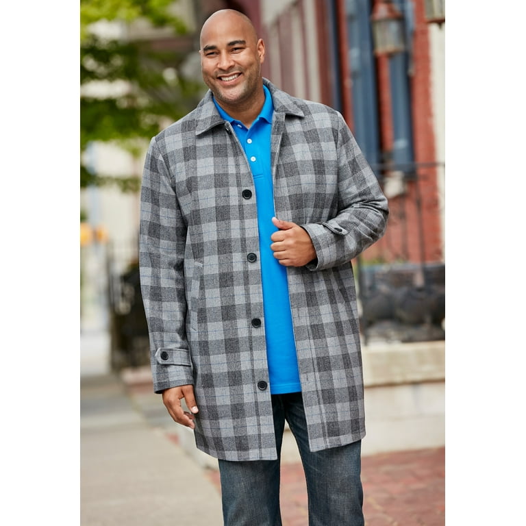 Big clearance plaid coat