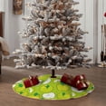 thumbnail image 6 of Kll Green Apple Christmas Tree Skirt 36",Party Decorations Farmhouse For Christmas Decorations Holiday Party, 6 of 8