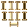 thumbnail image 2 of Dritz Short Post Chicago Screws, 3 Count, Brass, 2 of 6