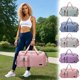 thumbnail image 1 of Bolsa Deportiva de Gran Capacidad para Mujer | Poliéster | Azul | 50X30X29 Cm | Bolsa de Gimnasio (1 Unidad) | Compartimento para Zapatos | Correa Ajustable, 1 of 6