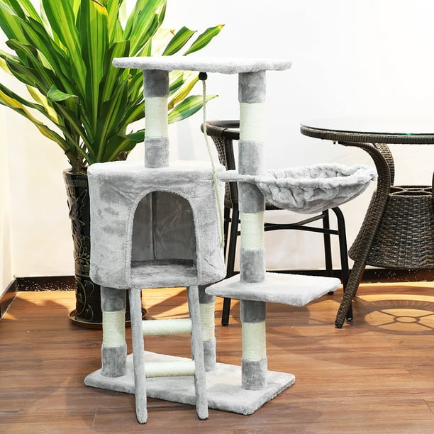 Cat Tree Tower Climbing Tower Activity Centre for Cats to Care Paw