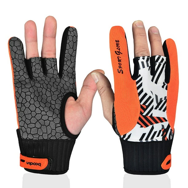 Bowling Gloves Breathable AntiSkid Bowling Thumb Protectors Sports