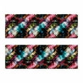 thumbnail image 2 of Abstract Bench Cushion Set of 2, Vibrant Rectangles Traditional Polka Dots Design Surrealism Inspired Geometric, Standard Size Foam Pad and Decorative Cover, Multicolor, by Ambesonne, 2 of 4