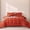 Passione Red, variant on KINMEROOM Twin Size 2-Piece All-Season Down Alternative Comforter Set Passione Red (Comforter and Pillowcase Bedding Set)