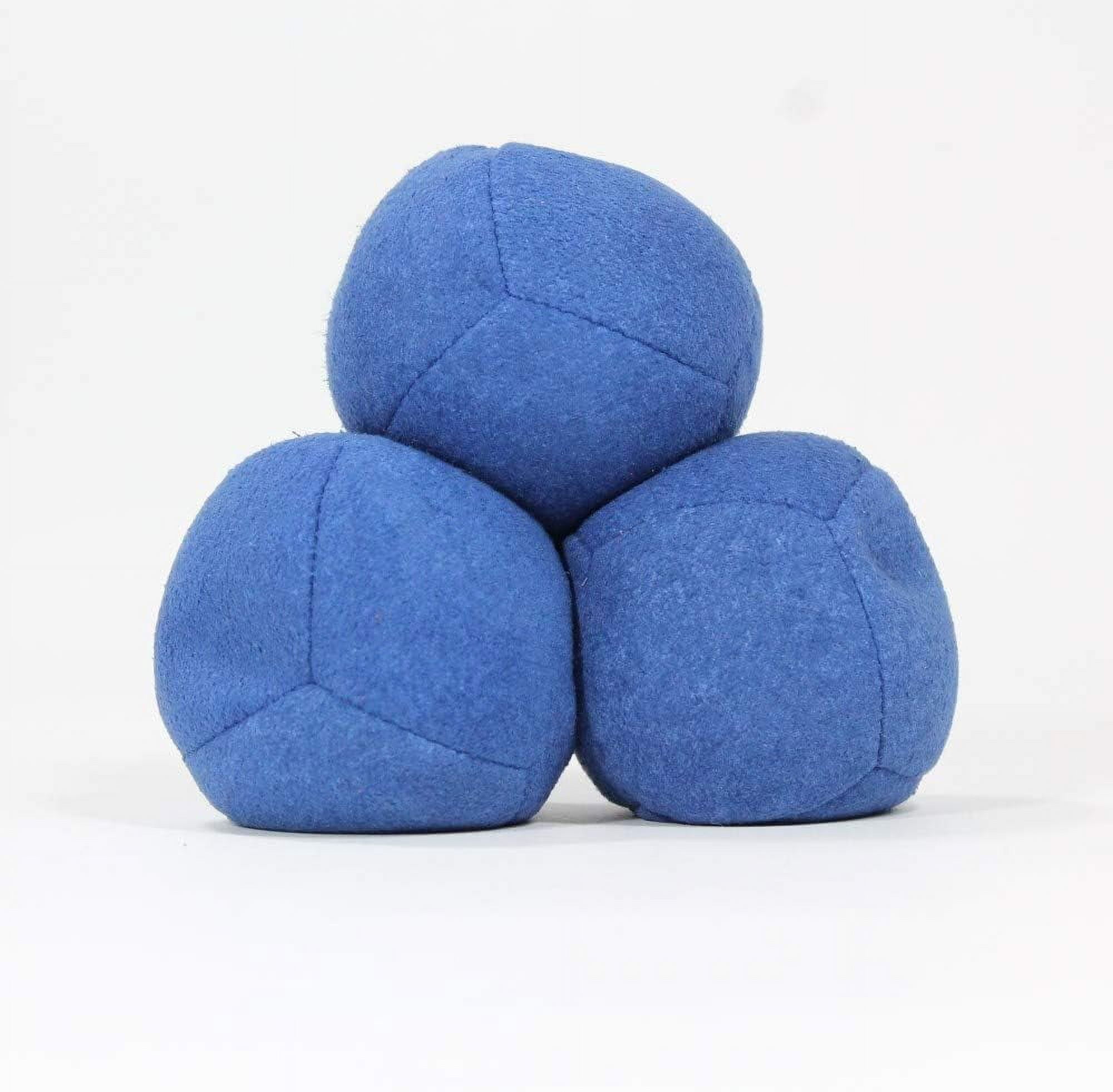 Zeekio Thud Juggling Ball Set - Lightweight 90g Beanbag Ball
