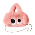 thumbnail image 2 of YZWEI Dog Purses for Small Dogs - Dog Carrier Bags for Small Dogs - Small Dog Bag - Pastel Pink Animal Print Purse - Spacious Main Compartment & Hidden Phone Charger Port, 2 of 6