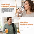thumbnail image 5 of Mason Jar Drinking Lids – Stainless Steel Wide Mouth Sip Lid, Leak-Proof Flip Cap Cover, Airtight Accessory for Drinks – Convert Jars to Drinkware (1PCS), 5 of 8