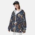 thumbnail image 3 of Balery Nautical Sudadera ligera de manga larga con capucha y protección solar UPF 50+ para hombre y mujer, ideal para pesca y running-XX-Large, 3 of 7