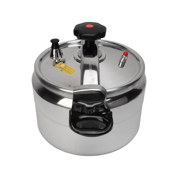 Olla A Presión, aleación De Aluminio De 6 Cuartos Resistente Con Diseño De Tapa Abierta Giratoria Y Doble Cerradura De Seguridad, Para Cocina A Gas, Uso Doméstico En La Cocina