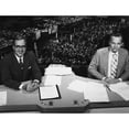 thumbnail image 2 of Us Elections. From Left John Chancellor And David Brinkley Reporting From The Republican National Convention In Detroit, 2 of 2