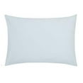 thumbnail image 4 of 100% Cotton Queen Percale Duvet Set (3 Piece) Spa Blue Solid Garment Wash by Simply Put, 4 of 7