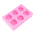 thumbnail image 2 of Molde de silicona para macarrones de 6 cavidades, moldes para pasteles DIY, moldes para fondant, herramientas para decoración de pasteles, utensilios para hornear, 2 of 4