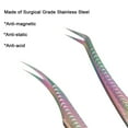 thumbnail image 3 of Eyelash Extension Tweezers Stainless Steel Volume Lash Tweezers Set for Eyelash Extension Professional, 3 of 5