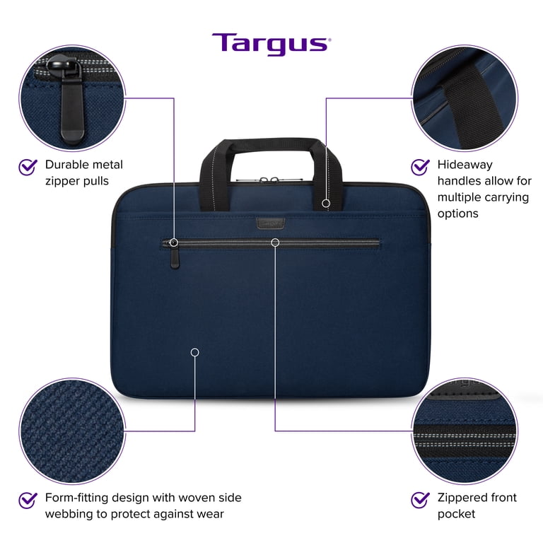 Targus 15-16” Slipskin Sleeve, Dark Blue, TBS96402WM: Electronics