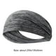 thumbnail image 3 of Ropa de Deporte Diadema elástica para hombres y mujeres, tocado transpirable con absorción de sudor (azul), 3 of 6