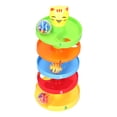thumbnail image 4 of Roll Activity Toy, Roll Play Tower Toy 5 capas para bebé para nios,Roll Play Tower Toy Ball Drop Roll Toy Roll Actividad Juguete Rampa de bolas Juguete Bebé Torre giratoria Juguete Rollo Torre girator, 4 of 7