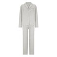 thumbnail image 4 of Gspmoly Hauts d'Été pour Femmes, Mode Maison Décontractée pour Femmes de Pâques Imprimée et Pantalon Ensemble de Pyjama à Manches Courtes avec Poches Chemises pour Femmes Économies, 4 of 4