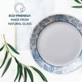 Corelle Rutherford 12Piece Dinnerware Set, Service for 4, Blue and