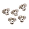 thumbnail image 4 of Rigid Flange Shaft Coupling, 5pcs Flange Shaft Coupling Electroplating Fine Crafted  For Hardware For Mechanical Transmission, 4 of 8