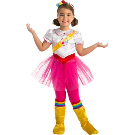 AFG Media Ltd True and the Rainbow Kingdom True Costume for Children, Includes Dress, Backpack, and More