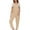Khaki1, variant on Kojanyu Women’S Solid Color Sleeveless Overalls Jumpsuit – Adjustable Strap, Pocketed Wide-Leg One-Piece for Casual & Streetwear Style,Black,L