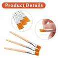 thumbnail image 7 of 90Pcs Flat Paint Brushes, 3/4 Inch Wood Paint Brush Artist Craft Paint Brushes Watercolor Brush Bulk Painting for Art, 7 of 7