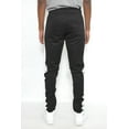 thumbnail image 3 of Weiv Gear Men’s Track Pants – Classic Slim Fit Side Stripe Drawstring Waist Ankle Zipper Active Workout Joggers Sweatpants, 3 of 3