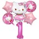 thumbnail image 3 of Conjunto de Globos de fiesta de Hello Kitty, Globos de aluminio con número rosa de 32 pulgadas, decoración de fiesta de cumpleaños para niños, Globos de helio para Baby Shower, 3 of 4
