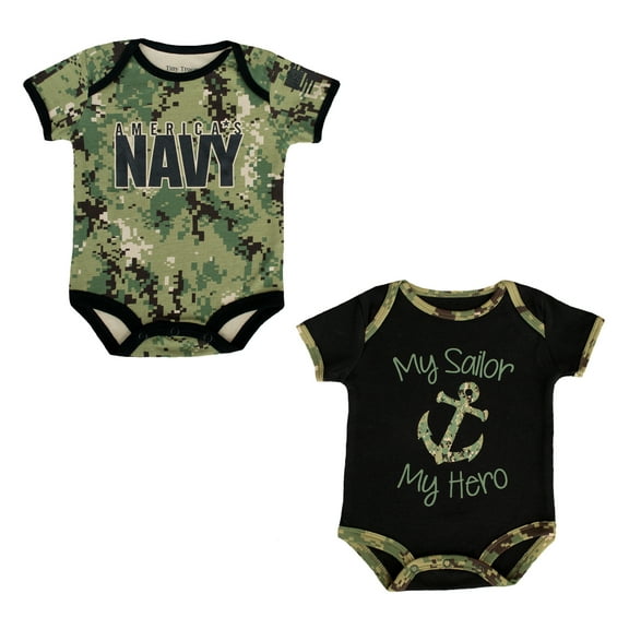 NAVY NWU III 2 PK BODYSUITS