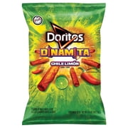 3 Pack of Doritos Dinamita Chile Limon Rolled Tortilla Chips - 9.25 oz (Packaging Varies)