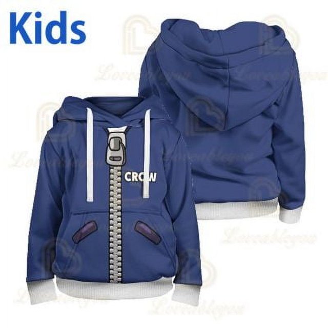 Sudadera con capucha con estampado 3D para Hombre y niño, suéter de Anime, ropa de calle bonita de Hip Hop