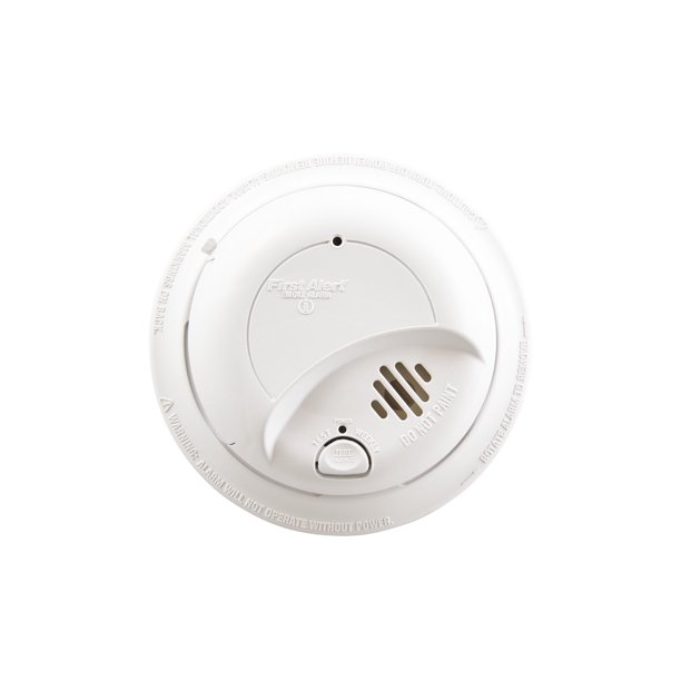 First Alert SA9120BPCN 120V AC Hardwired Smoke Alarm with Adapter Plugs