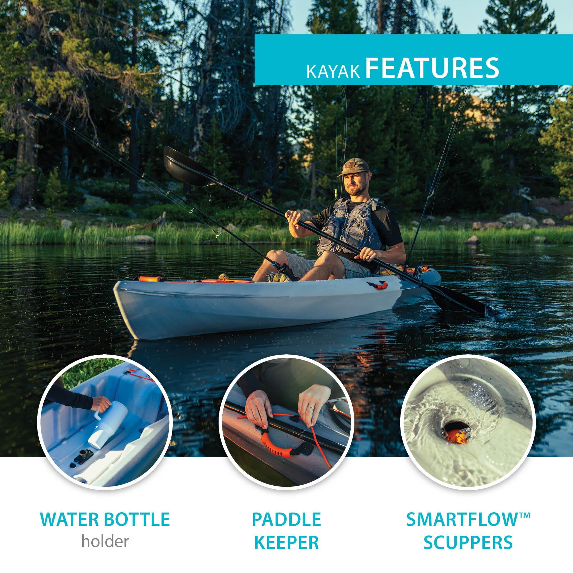 Lifetime Stealth 11 ft Sit-On-Top Kayak, Eclipse Fusion (91223)