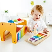 Hape Pound & Tap Bench with Slide Out Xylophone, Musical Toy for Toddlers