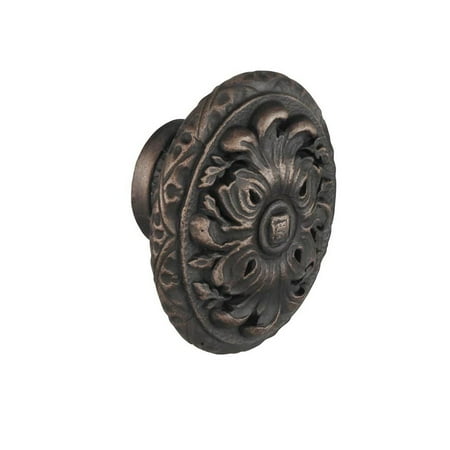 CKP #21702 Chateau Royale Collection 2 in. (51mm) Oval Knob, Ancient Bronze