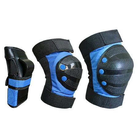 

〖CFXNMZGR〗Protective Gear 6 Sets Of Thickened Sports Knee Pads With Pressure And Crash Protection