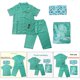 thumbnail image 3 of Disfraz de enfermera Cosplay divertido educativo uniforme juego Sunnimix Disfraz de doctor para niños, 3 of 7