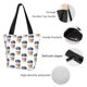 thumbnail image 4 of Balery Coffee To Go Pattern Bolsa de Hombro con Diseño, Bolsa Grande y Duradera, Bolsa Versátil para Compras, 4 of 6