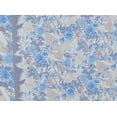 thumbnail image 2 of Zelouf Paradise Border Printed Chiffon , Sewing, DIY, Crafts Fabric by the Yard, 402 Blue/tan, 5 Yard, 2 of 2