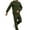 Army Green, variant on Men's Casual Solid Color Suit Set Comfortable Relaxed Fit Daily Wear For Spring Autumn Winter Outdoor Activities Handsome Cozy Men's Suits